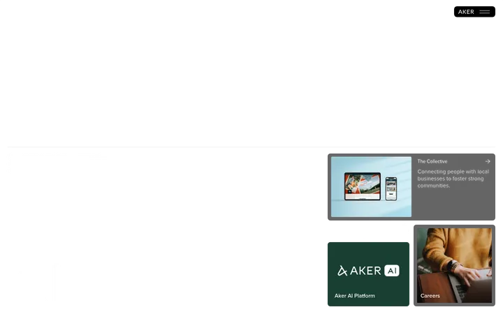 Aker 首屏截图