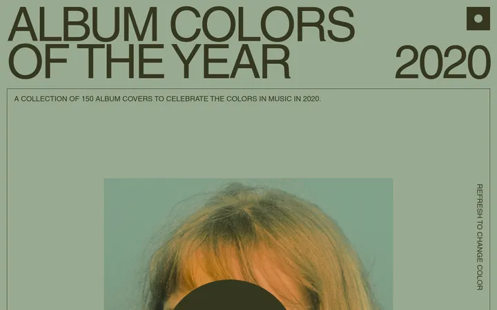 Album Colors 首屏截图