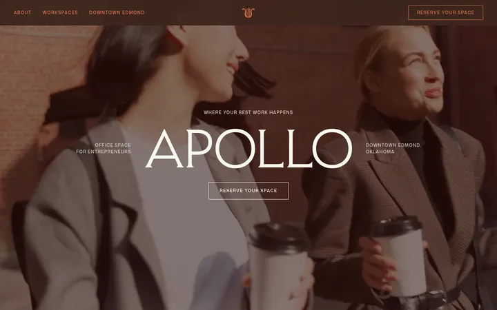 Apollo Workspace 首屏截图