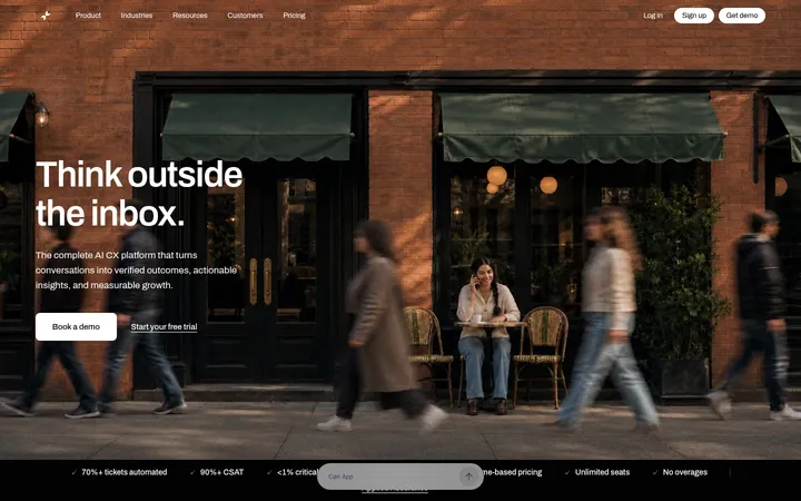 Applied Labs 首屏截图