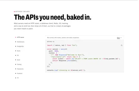 内置 API