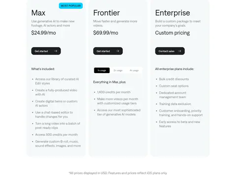 订阅方案