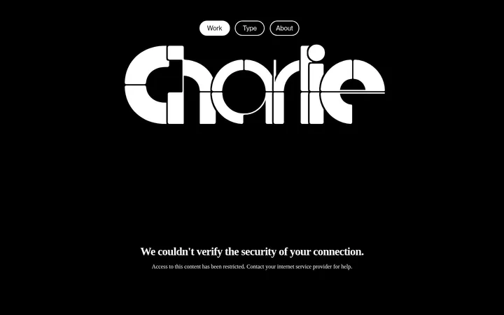 Charlie 首屏截图