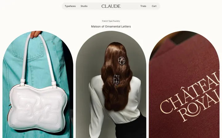 Claude Type 首屏截图