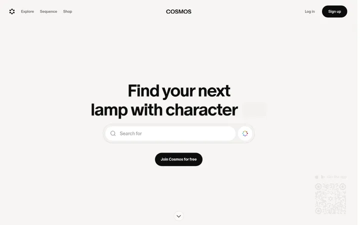 Cosmos 首屏截图