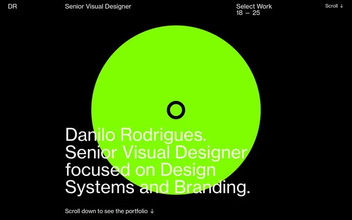 Danilo Rodrigues 首屏截图