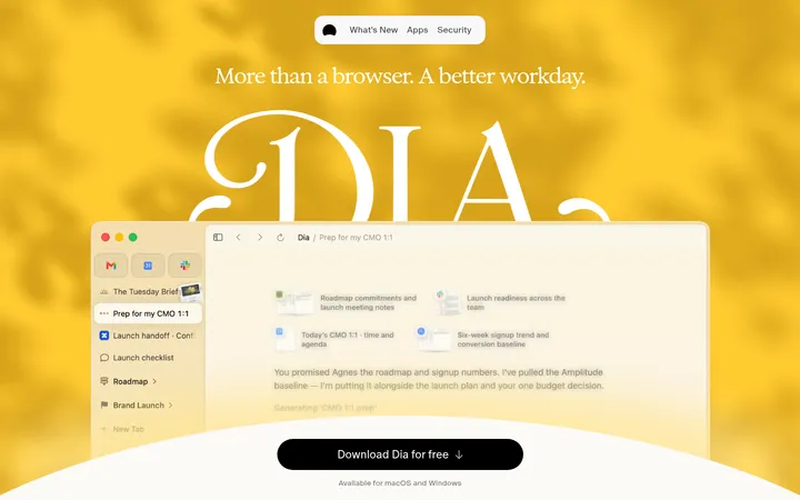 Dia 首屏截图