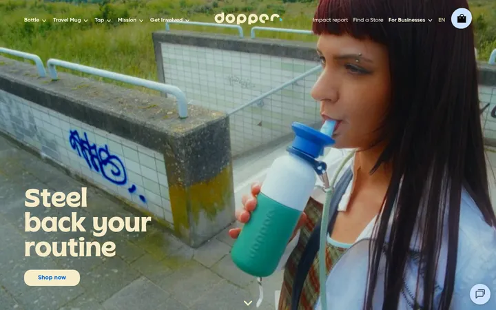 Dopper 首屏截图