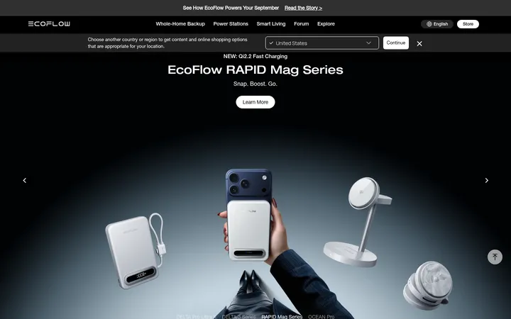 EcoFlow 首屏截图