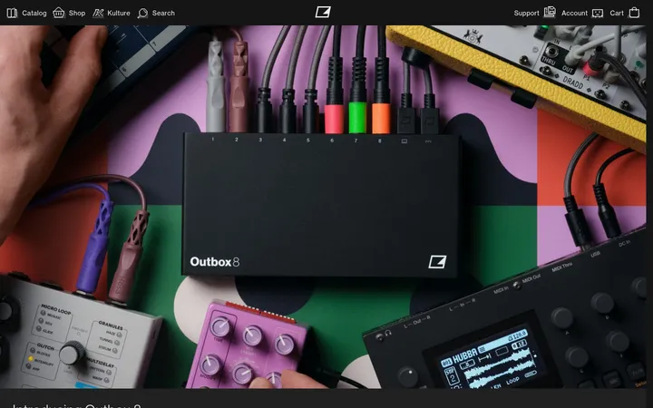 Elektron 首屏截图