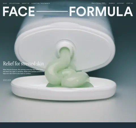 舒缓修护主视觉