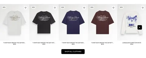 服装商品列