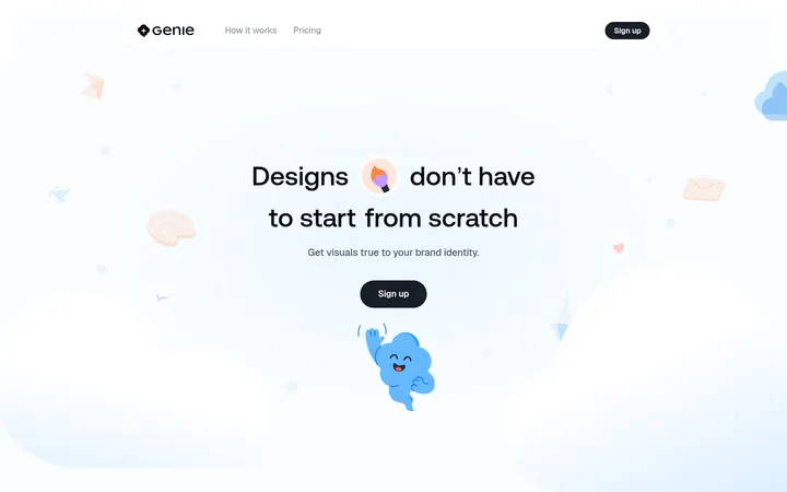 Geniestudio 首屏截图