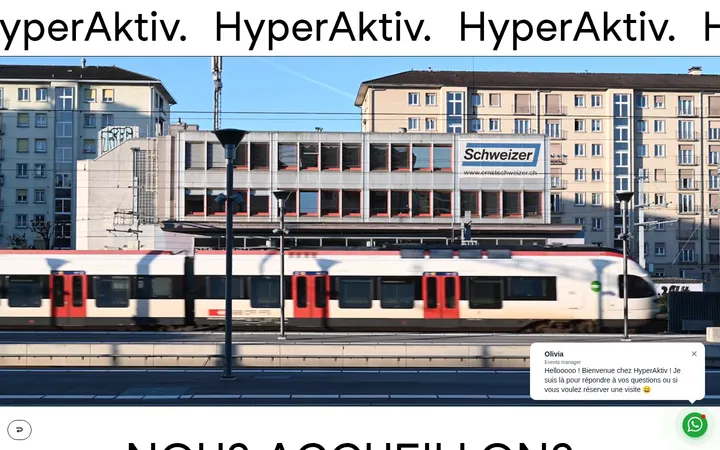 HyperAktiv 首屏截图