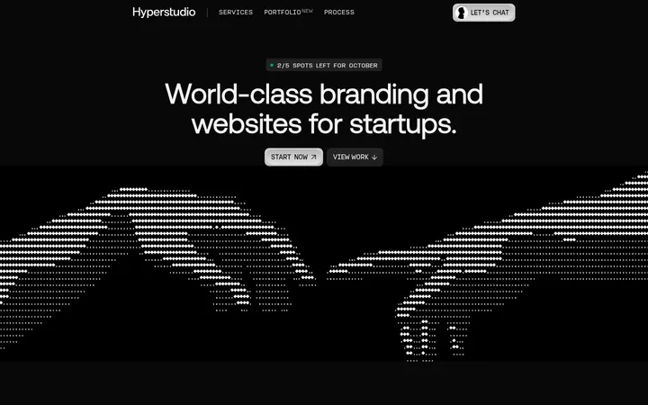 Hyperstudio 首屏截图