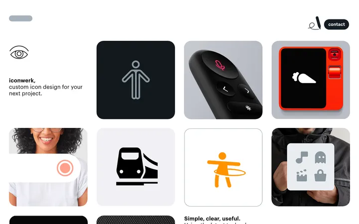 iconwerk 首屏截图