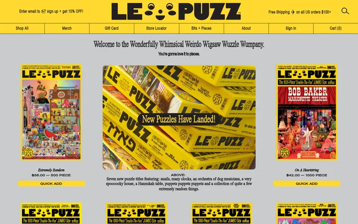 Le Puzz 首屏截图