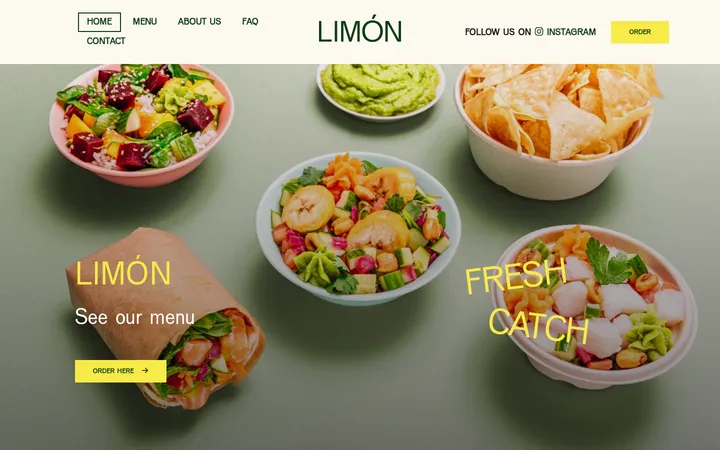 Limón 首屏截图