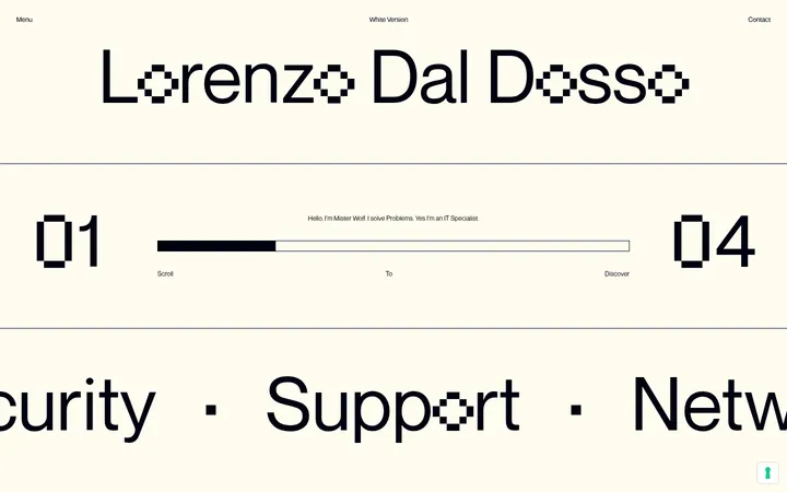 Lorenzo Dal Dosso 首屏截图