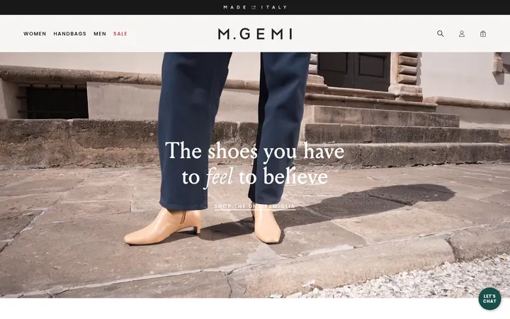 M.Gemi 首屏截图