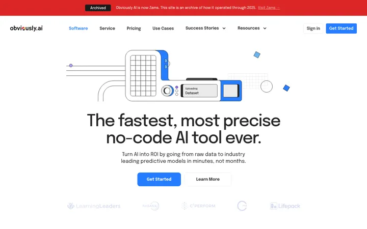 Obviously AI 首屏截图