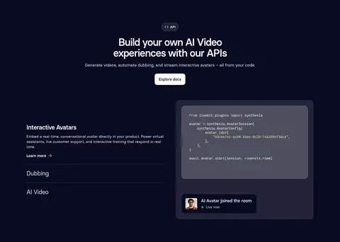 开发者 API