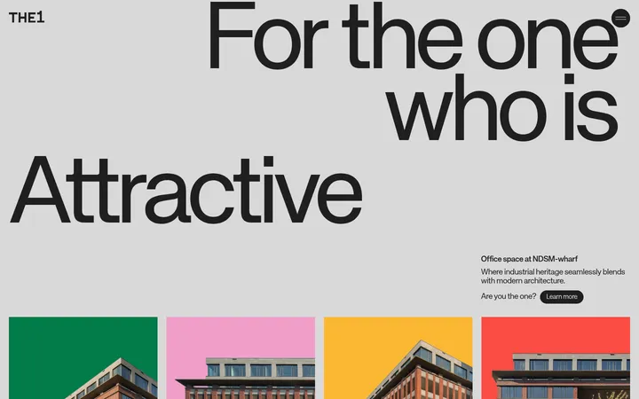 The1 — Amsterdam 首屏截图