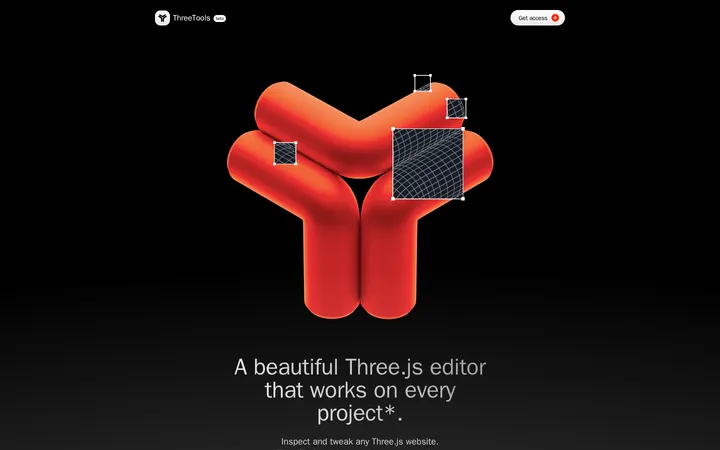 ThreeTools 首屏截图