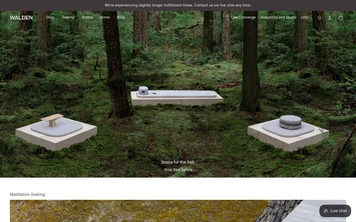 Walden 首屏截图