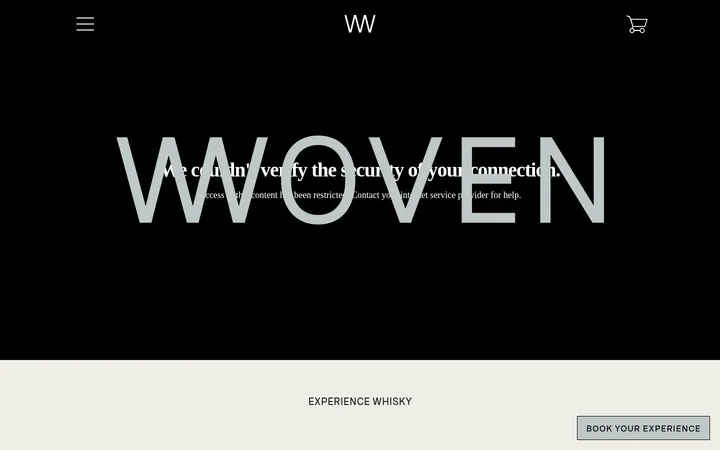 Woven 首屏截图