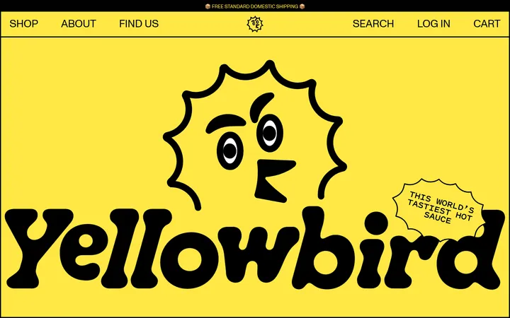 Yellowbird 首屏截图